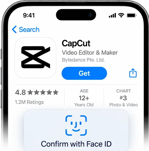 Tap Get and Install