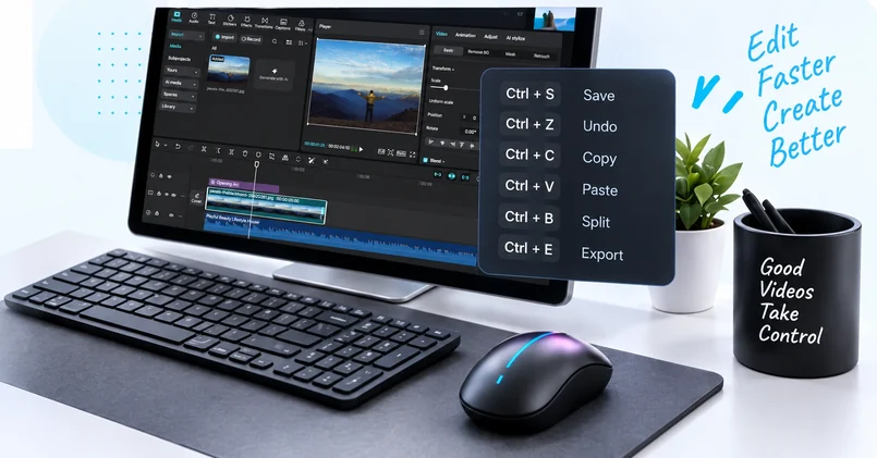 Precise Control With Mouse and Keyboard