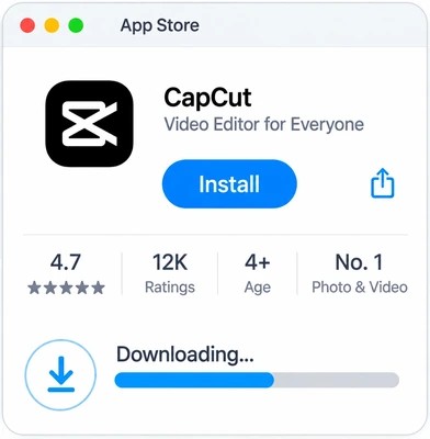 Mac App Store installation step 2
